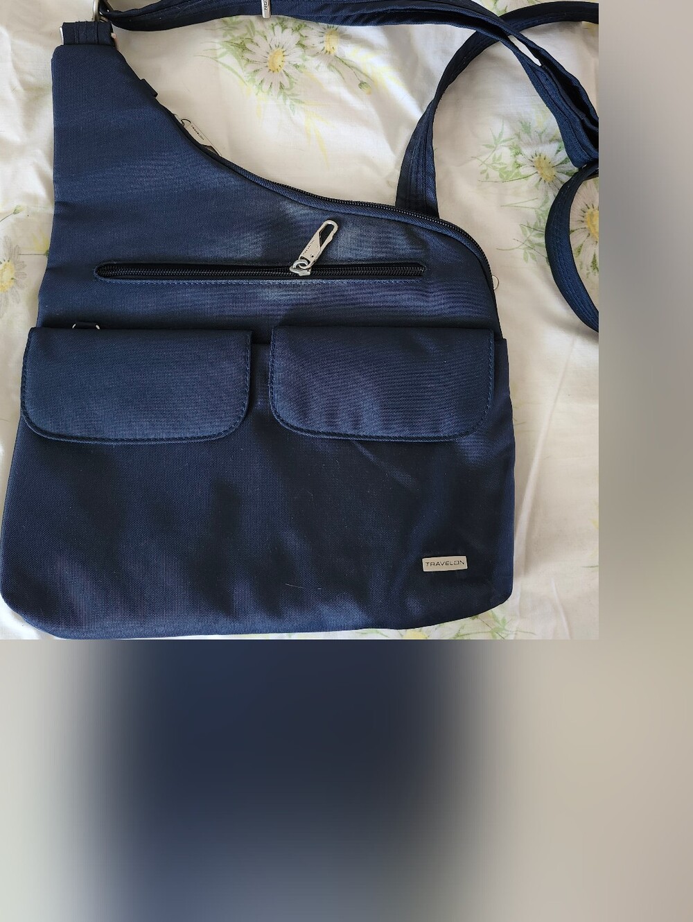 Travelon Navy Blue Crossbody Bag